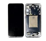 TOUCHSCREEN + DISPLAY AMOLED DISPLAY COMPLETO + FRAME PER SAMSUNG GALAXY S25 PLUS / S25+ 5G S936B BLU GHIACCIO ORIGINALE (SERVICE PACK) (ASSEMBLATO)