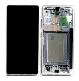 TOUCHSCREEN + DISPLAY AMOLED DISPLAY COMPLETO + FRAME PER SAMSUNG GALAXY S25 ULTRA S938B TITANIO NERO / GRIGIO / VERDE GIADA / ORO ROSA ORIGINALE (SERVICE PACK) (ASSEMBLATO)