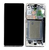 TOUCHSCREEN + DISPLAY AMOLED DISPLAY COMPLETO + FRAME PER SAMSUNG GALAXY S25 ULTRA S938B TITANIO NERO / GRIGIO / VERDE GIADA / ORO ROSA ORIGINALE (SERVICE PACK) (ASSEMBLATO)