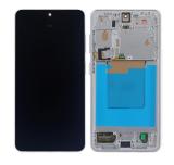 TOUCHSCREEN + DISPLAY AMOLED DISPLAY COMPLETO + FRAME PER SAMSUNG GALAXY S26 5G S942B BIANCO SCHERMO SERVICE PACK + FRAME (NON ORIGINALE)