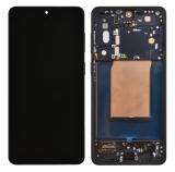 TOUCHSCREEN + DISPLAY AMOLED DISPLAY COMPLETO + FRAME PER SAMSUNG GALAXY S26 PLUS S26+ S947B NERO SCHERMO SERVICE PACK + FRAME (NON ORIGINALE)