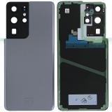 COVER POSTERIORE PER SAMSUNG GALAXY S21 ULTRA 5G G998B FANTASMA GRIGIO