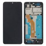 DISPLAY LCD + TOUCHSCREEN DISPLAY COMPLETO + FRAME PER TCL 40 SE (T610K T610K2 T610P T610P2) NERO ORIGINALE