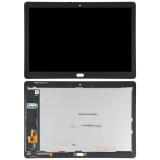 DISPLAY LCD + TOUCHSCREEN DISPLAY COMPLETO SENZA FRAME SENZA LOGO PER HUAWEI MEDIAPAD M3 LITE 10.1 BAH-L09 NERO