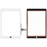 TOUCH E VETRO PER APPLE IPAD 9.7 2018 A1893 A1953 A1954 BIANCO ORIGINALE