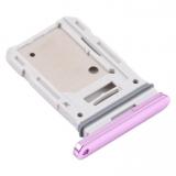 DUAL SIM TRAY PER SAMSUNG GALAXY S20 FE / S20 LITE G780F / S20 FE 5G G781B LAVENDER / ROSA