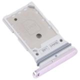 DUAL SIM TRAY PER SAMSUNG GALAXY S23 ULTRA 5G S918B LAVANDA / ROSA