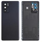 COVER POSTERIORE PER OPPO RENO 6 PRO 5G (CPH2249) GRIGIO / NERO ORIGINALE