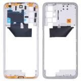 COVER CENTRALE B PER XIAOMI REDMI 10 (21061119AG 21061119DG 21061119AL) / REDMI 10 2022 (21121119SG) BIANCO