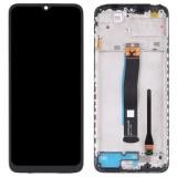 TOUCHSCREEN + DISPLAY LCD DISPLAY COMPLETO + FRAME PER XIAOMI REDMI 10C (220333QAG 220333QBI 220333QNY) NERO ORIGINALE (SERVICE PACK)