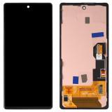 DISPLAY LCD + TOUCHSCREEN DISPLAY COMPLETO + FRAME PER GOOGLE PIXEL 6A 5G (GX7AS GB62Z G1AZG GB17L) NERO ORIGINALE