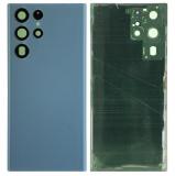 COVER POSTERIORE PER SAMSUNG GALAXY S22 ULTRA 5G S908B BLU