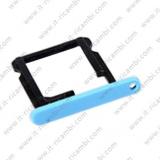 SIM TRAY PER IPHONE 5C BLU