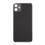 COVER POSTERIORE DI VETRO (BIG HOLE) PER APPLE IPHONE 11 6.1 NERO