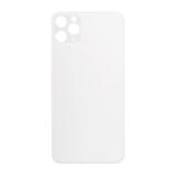 COVER POSTERIORE DI VETRO (BIG HOLE) PER APPLE IPHONE 11 PRO 5.8 BIANCO