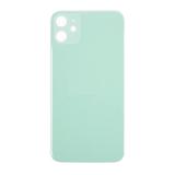 COVER POSTERIORE DI VETRO (BIG HOLE) PER APPLE IPHONE 11 6.1 VERDE