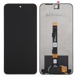 DISPLAY LCD + TOUCHSCREEN DISPLAY COMPLETO SENZA FRAME PER TCL NXTPAPER 70 PRO (T807D T807W T807E) NERO ORIGINALE (SMERIGLIATO)