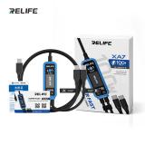 RELIFE XA7 DISPLAY DIGITALE CAVO DI RICARICA SUPER VELOCE A DOPPIA PORTA PER L'UTILIZZO CON DISPOSITIVI APPLE / ANDROID / TYPE-C