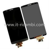 TOUCHSCREEN + DISPLAY LCD DISPLAY COMPLETO SENZA FRAME PER LG G3 D855 NERO