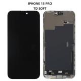 TOUCHSCREEN + DISPLAY OLED DISPLAY COMPLETO PER APPLE IPHONE 15 PRO 6.1 TD OLED VERSIONE SOFT